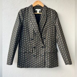 H&M | Brocade Suit Blazer